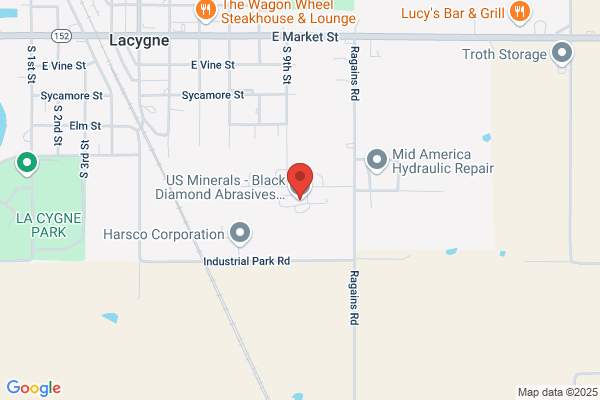 US Minerals - Black Diamond Abrasives - La Cygne Plant