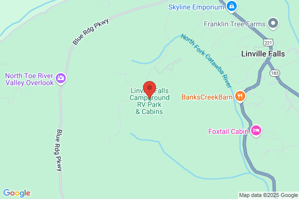 Linville Falls Campground & Cabins - A Cruise Inn Park