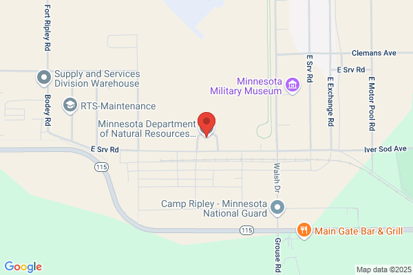 Minnesota State of, Natural Resources Department of, Camp Ripley