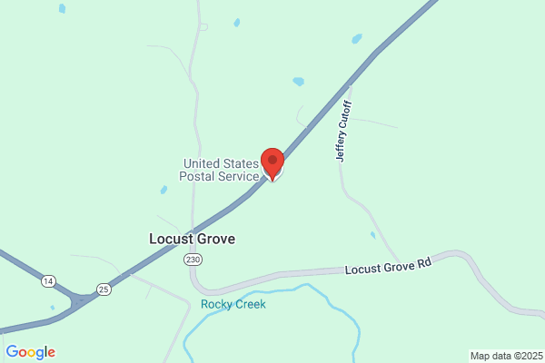 United States Government, Post Offices, Locust Grove