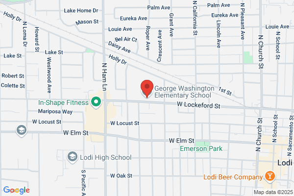 Lodi Unified School District, Schools, Washington George