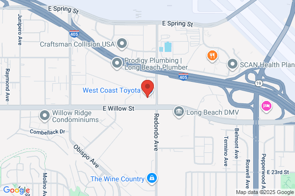 Parts Department at West Coast Toyota