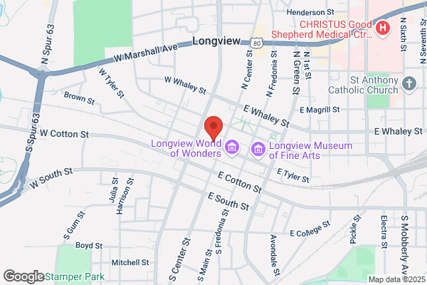Tourist Information, Longview Convention & Visitors Bureau