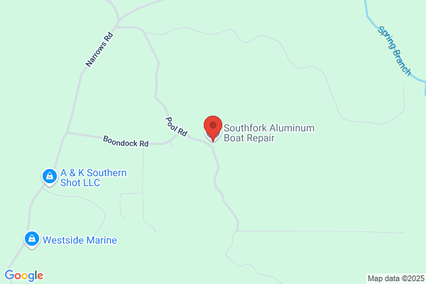 Southfork Aluminum Boat Repair