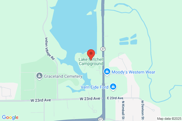 Mitchell City of, Campground Lake