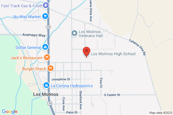 Los Molinos Unified School District, Schools, High School, Los Molinos High School