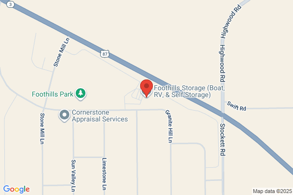Foothills Self Storage RV & Boat Storage