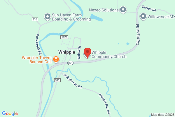 Whipple Community Church, Church