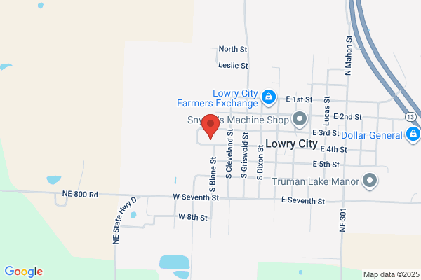 Lowry City, City Hall