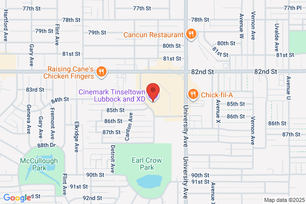 Cinemark Tinseltown Lubbock and XD