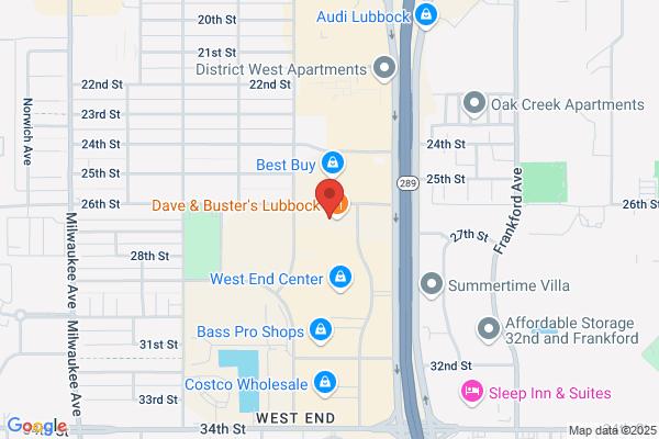 Dave & Buster's Lubbock Coming Soon