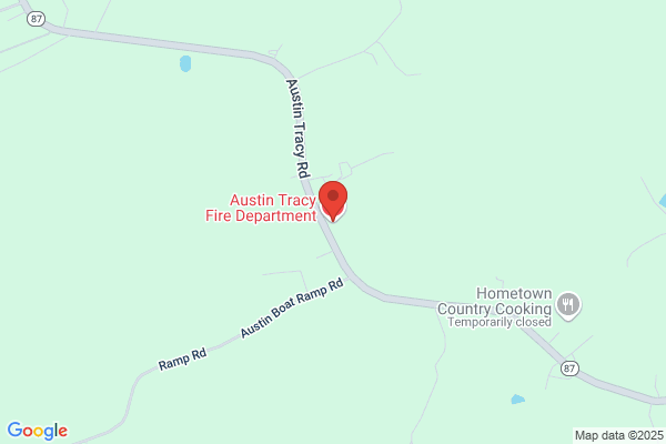 Austin Tracy Fire Department, Fire Station