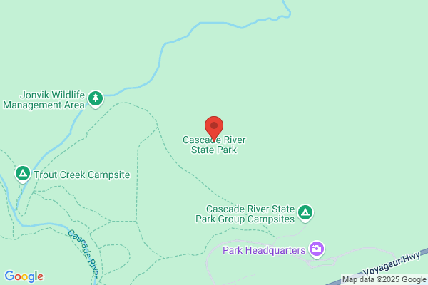 Minnesota State Offices, Natural Resources Department of, Parks and Recreation, Cascade River State Park