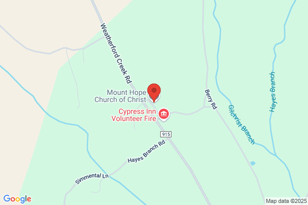 Mt Hope Church of Christ Parsonage