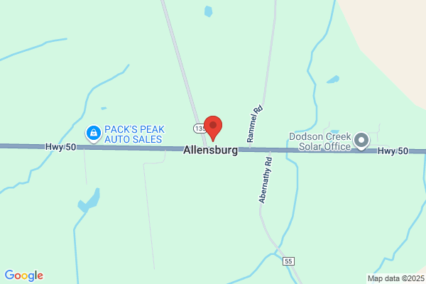 Allensburg 1st Stop