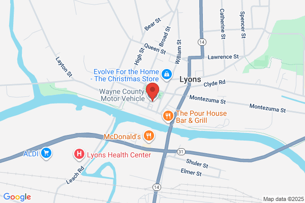 New York State, Motor Vehicles Dept of, Lyons Office