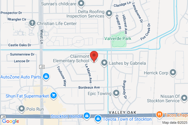 Lodi Unified School District, Schools, Elementary Schools-K Thru 6, Clairmont