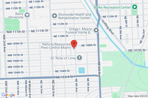 Natural Resources Pest Control Miami