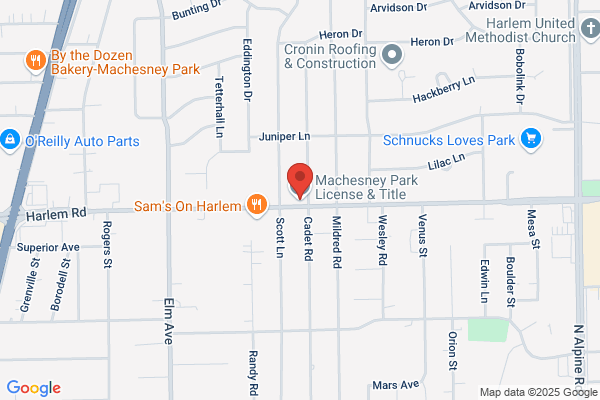 MacHesney Park License & Title