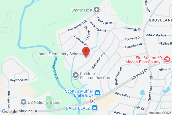 Bibb County of, Schools, Elementary Schools, Jones Walter P
