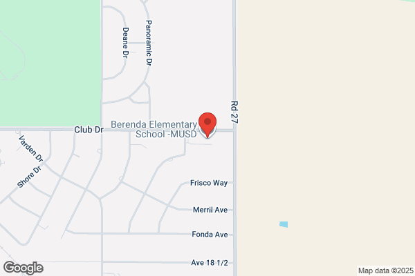 Madera Unified School District, Berenda Elementary School