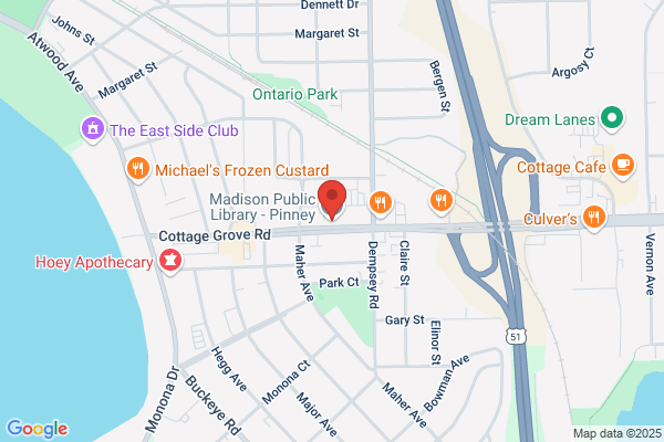 Madison Public Library, Branches, Pinney