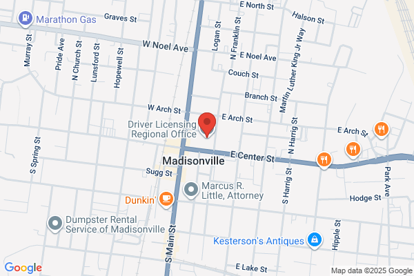 Driver Licensing Regional Office