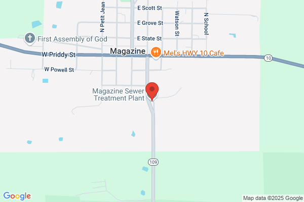 Magazine City of, Sewer Treatment Plant