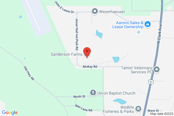 Sanderson Farms Inc, Production Div
