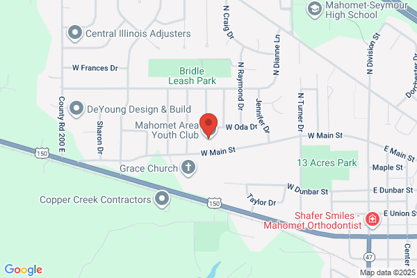 Mahomet Area Youth Club Admin Ofc