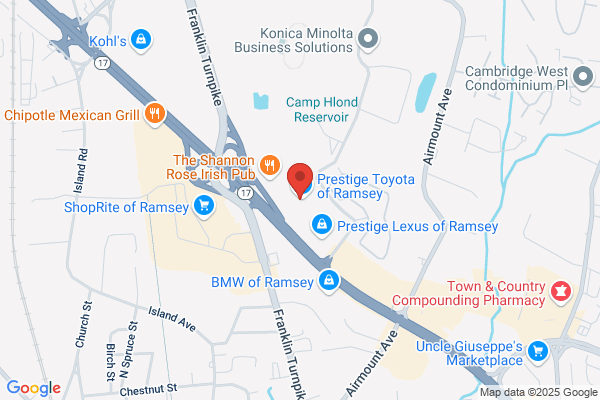 Prestige Toyota of Ramsey Parts Center