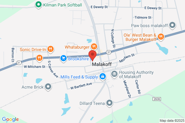 Malakoff City of, City Hall