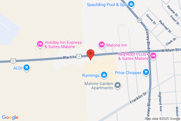 Trailways Curbside Stop