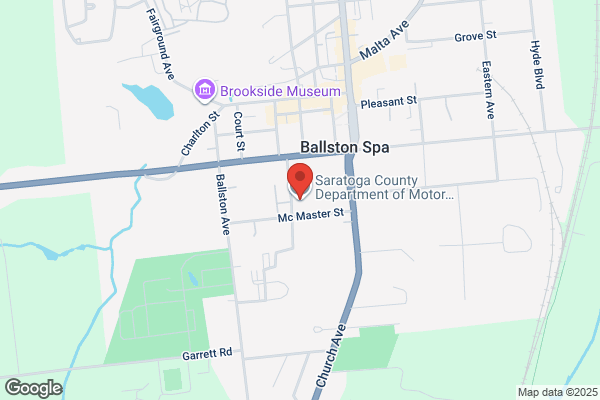 Saratoga County of, Motor Vehicle Department