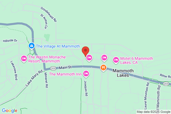 Mammoth Five Star Lodging