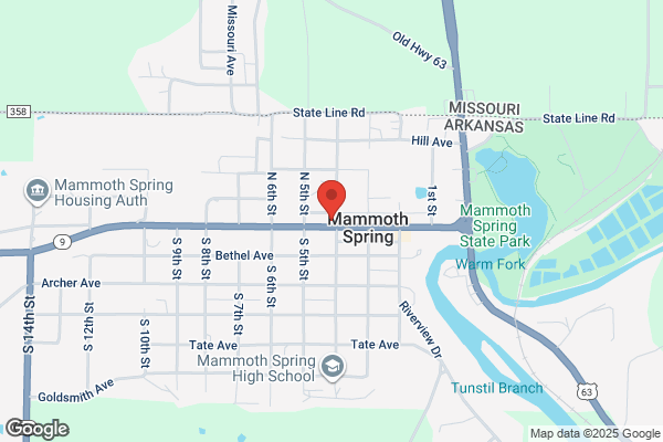Mammoth Spring City of Equipment Shop