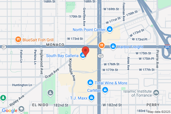 South Bay Galleria Optometric, Eyexam of CA