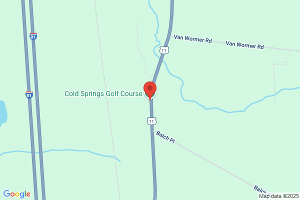 Cold Springs Golf Course