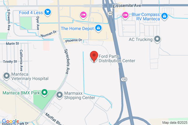 Ford Motor Company Sacramento Parts Depot