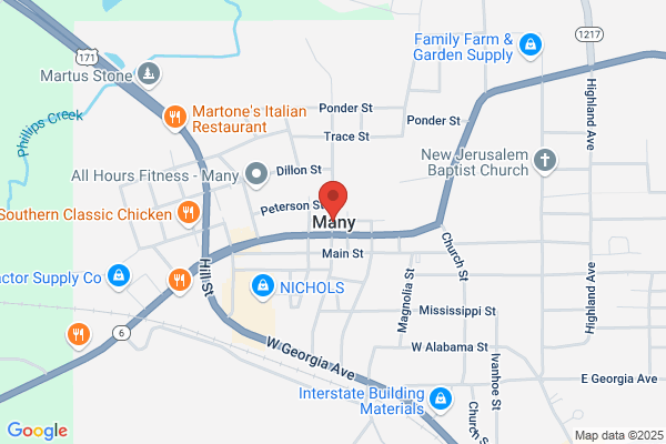 Many City of, Police Dept
