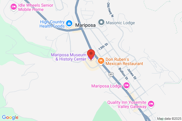 Mariposa Museum & History Center Inc