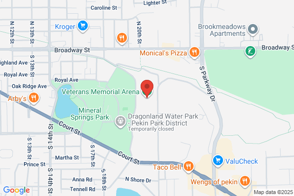 Pekin Park District, Memorial Arena