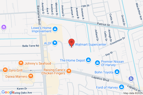 Wal-Mart Supercenter, Marrero, Store Information