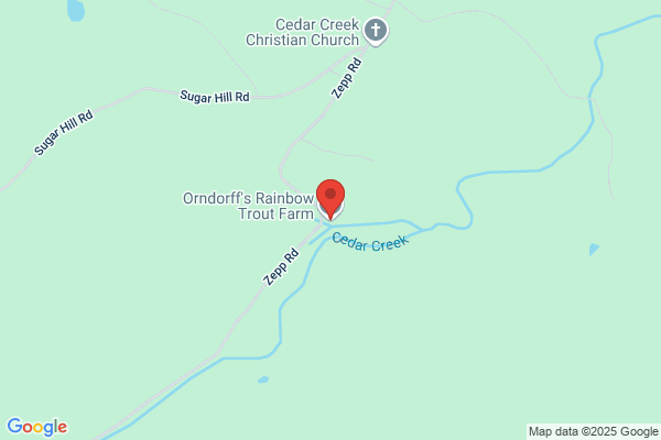 Orndorff's Rainbow Trout Farm