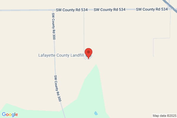Lafayette County, Landfill