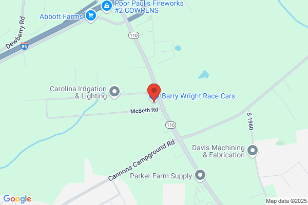 Wright Barry Race Cars & Powdercoating Division