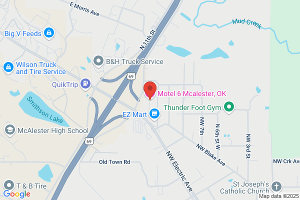 Motel 6 Mcalester OK