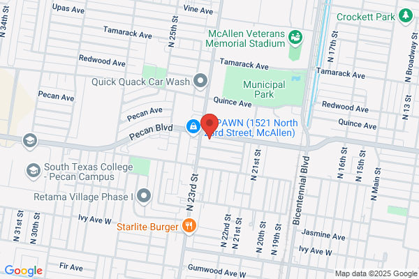 Discount Car Title Loan- Mcallen: Pecan & 23rd