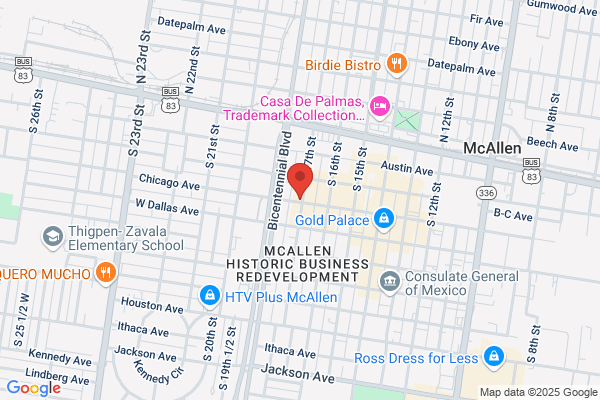 Heart of the City of McAllen the