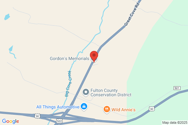 Gordon's Memorials
